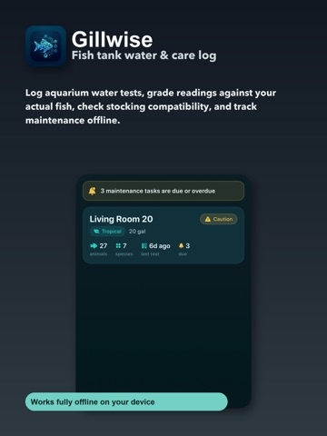 Gillwise: Aquarium Care screenshot 8