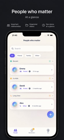 KinKeep: Contact Reminder Screenshot 3 of 3