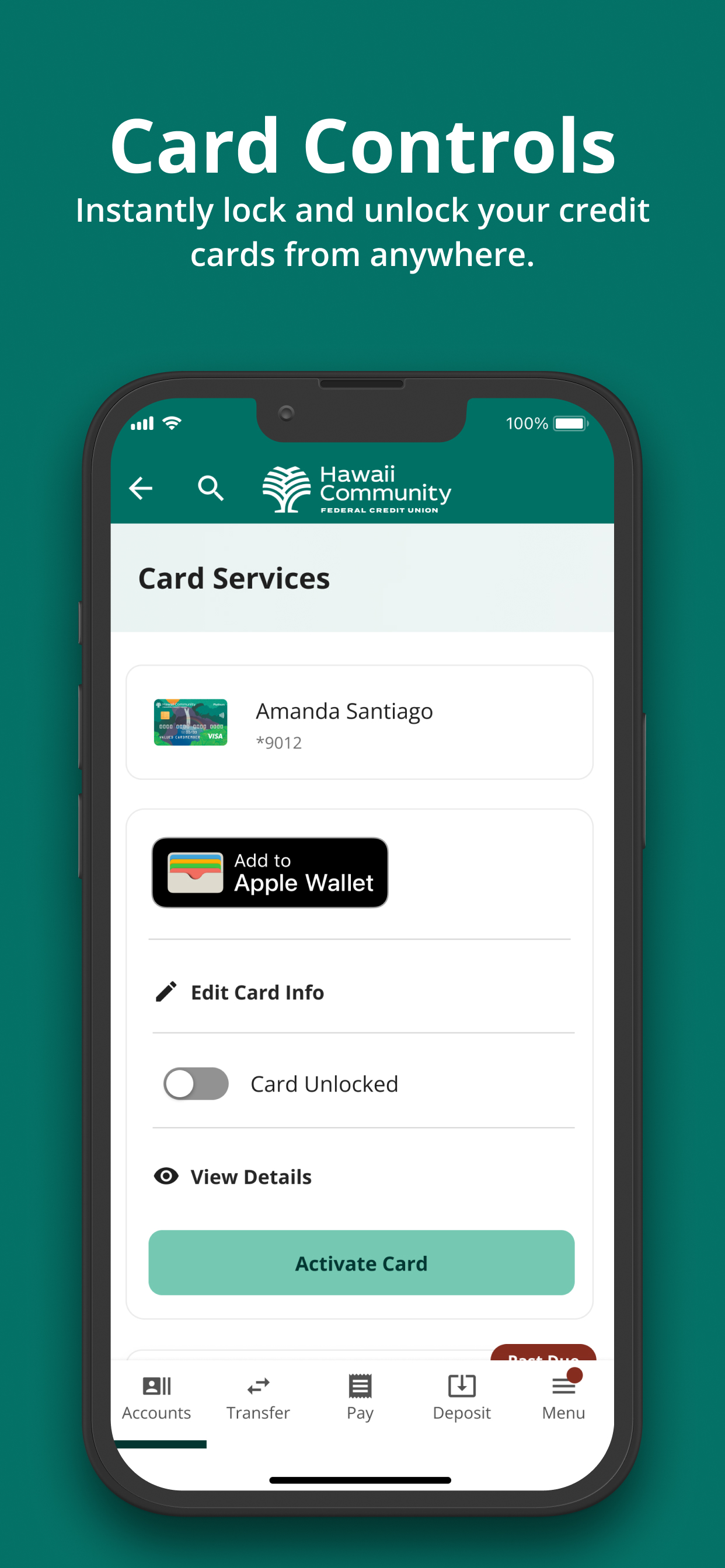 Hawaii Community FCU Mobile screenshot 5