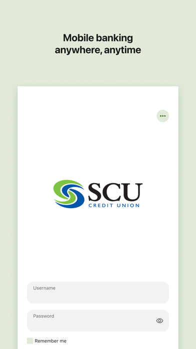 Screenshot #1 pour SCU Credit Union Online