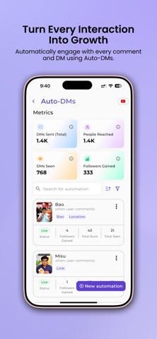 Influish: Home of Creators iPhone screenshot 3