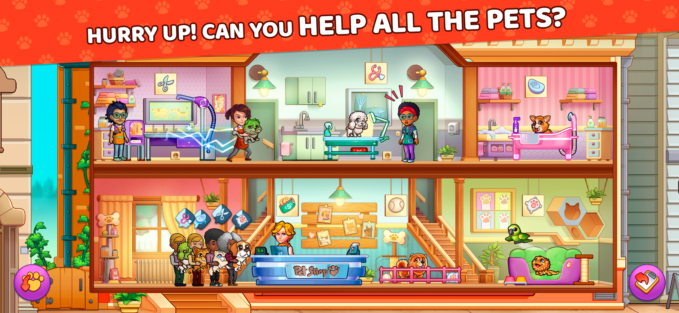 Pet Shop Fever Time Management