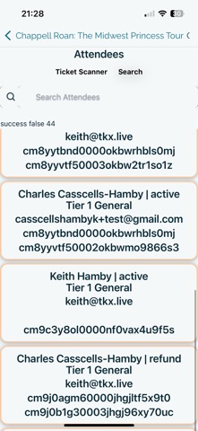 TKX - Venue Manager Screenshot 2 of 5