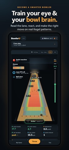 BowlerU: Bowling Trainer Screenshot 1 of 8