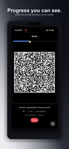 ShareByLight File Transfer Screenshot 1 of 3