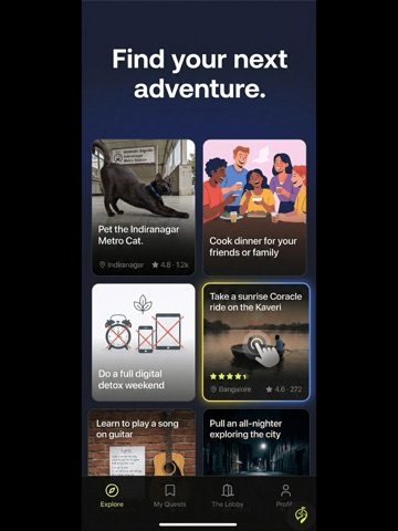 SideQuest - Fun Things To Do iPad screenshot