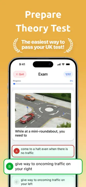 Driving Theory Test Kitㅤ screenshot 1