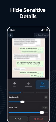 BlurQ: Face Blur Photo & Video screenshot
