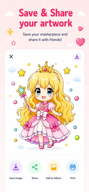 Coloring Book: Paint & Draw screenshot 2