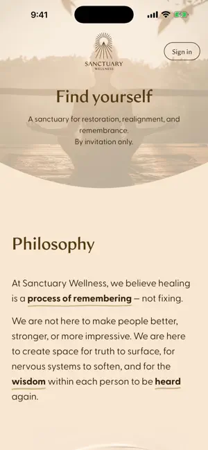 Sanctuary Wellness Center screenshot 4