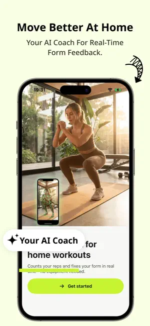 FitCoach: AI Home Workout screenshot 1