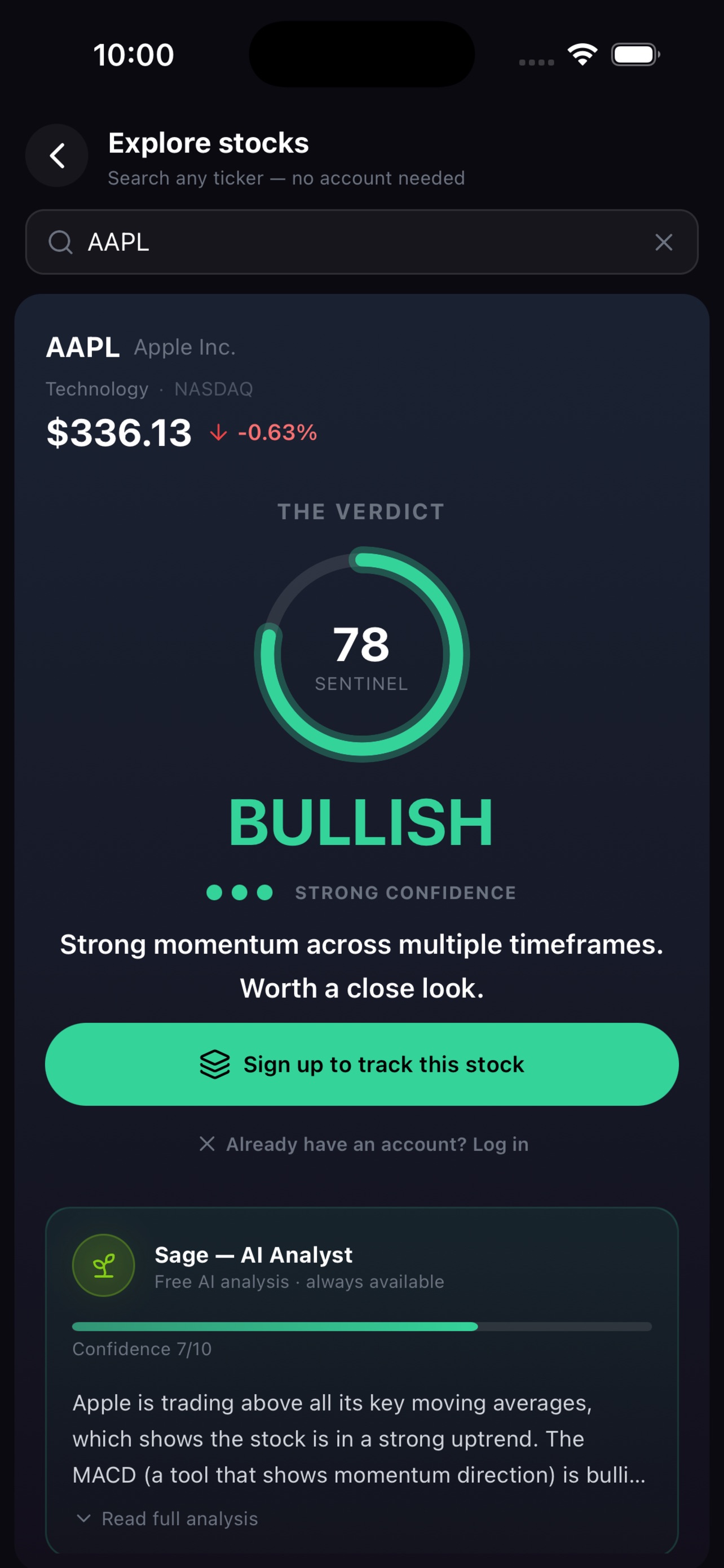 Screenshot 4 of Sentinel | Market Watcher