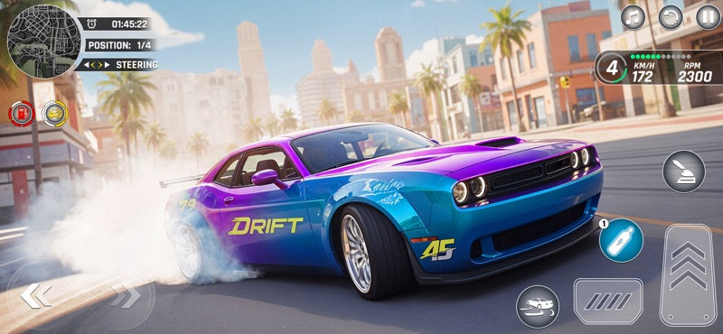 Mountain Drift Racing 3D screenshot 4