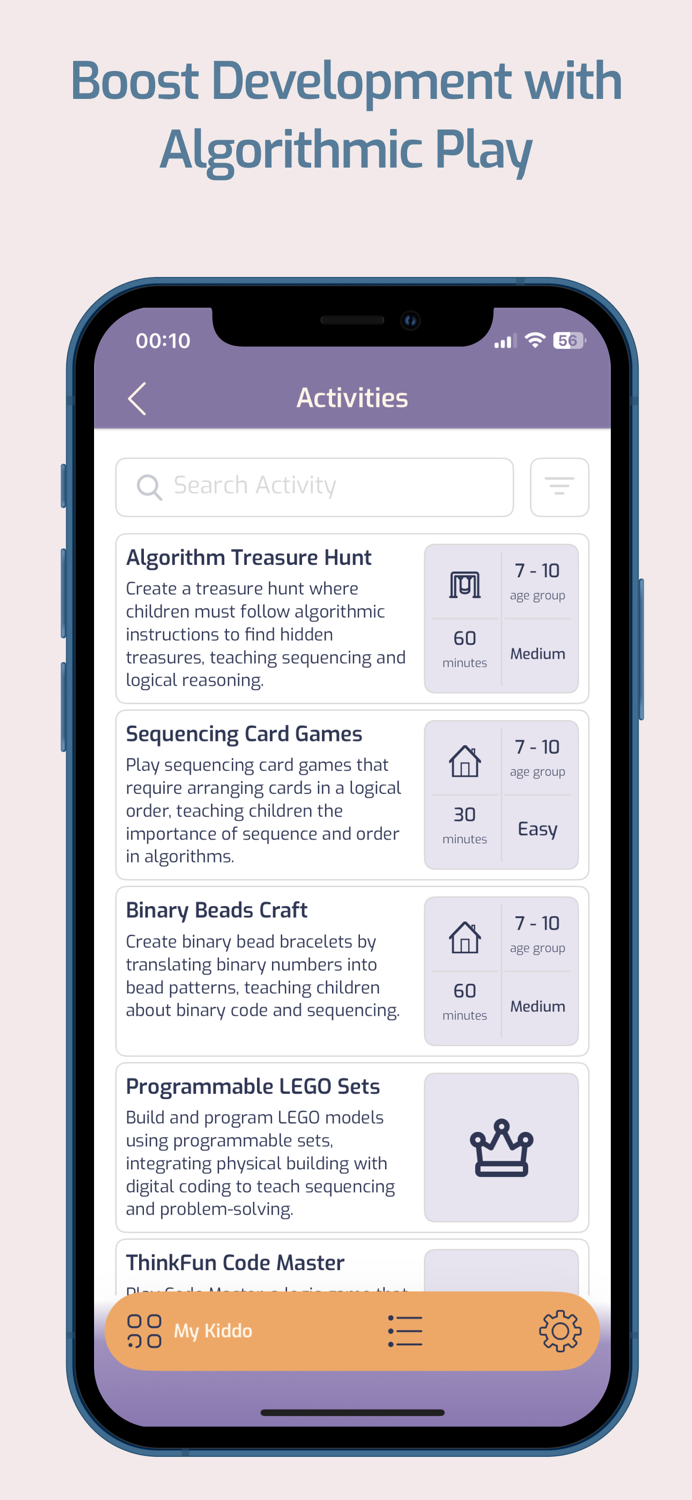 Family Activities by Kiddo