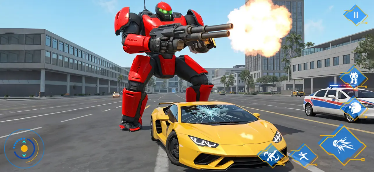 Screenshot #3 pour Lion Tank Alien Army Attack