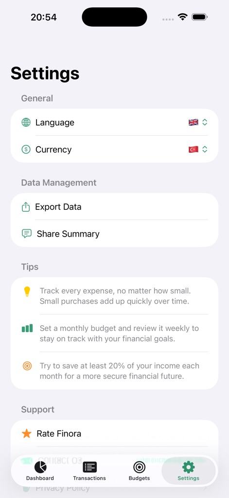 Finora - Finance Tracker - Finance App | MWM