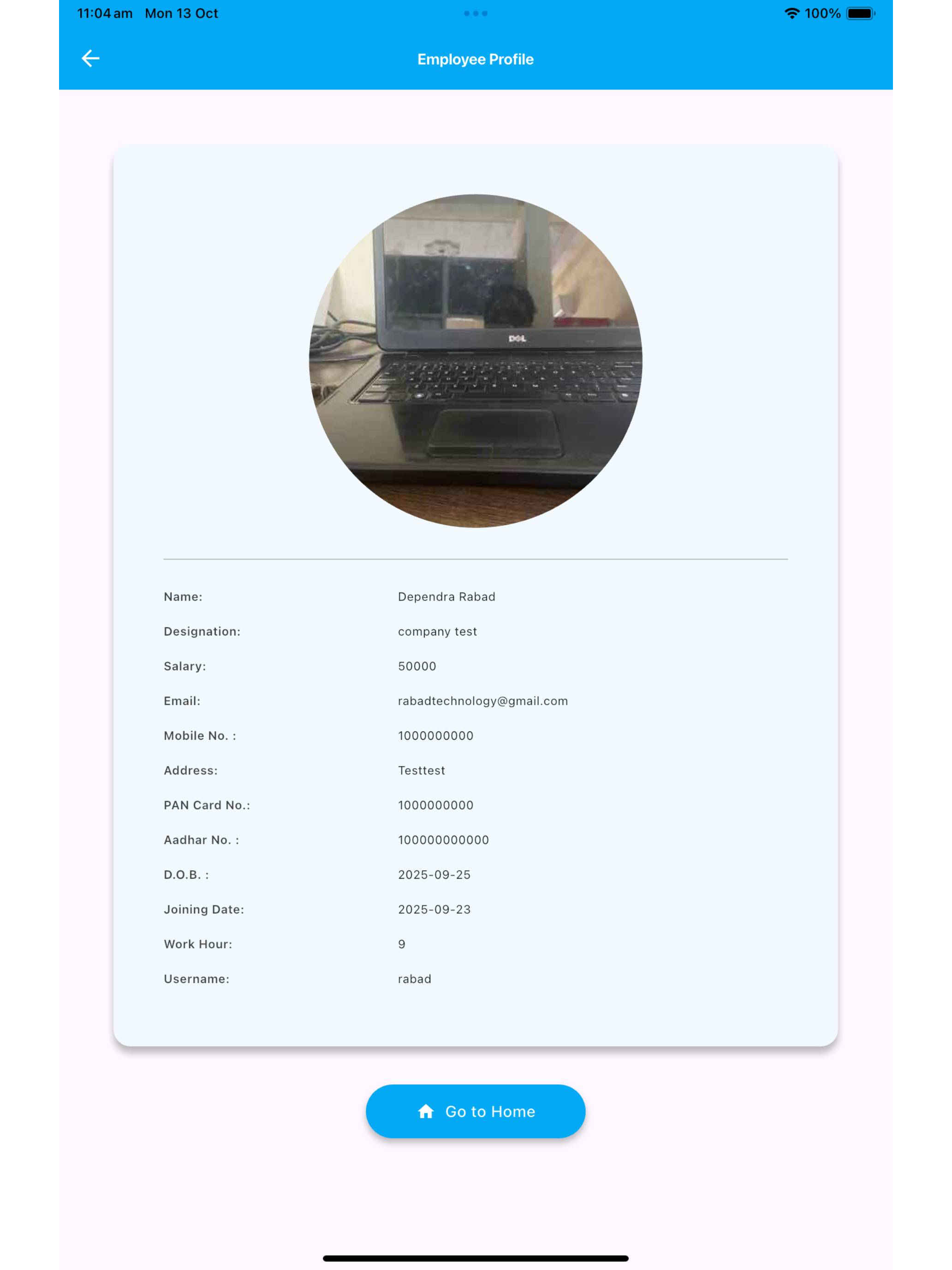 EmpAttend screenshot 15