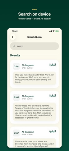 Noor - Quran & Prayer & Qibla screenshot 7