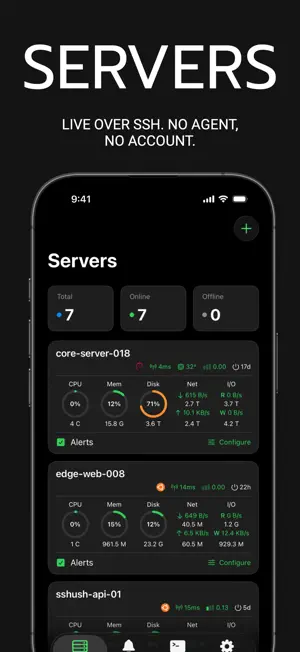 SSHush screenshot 1