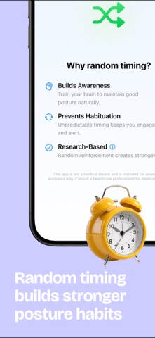 BackCheck: Posture Reminder screenshot