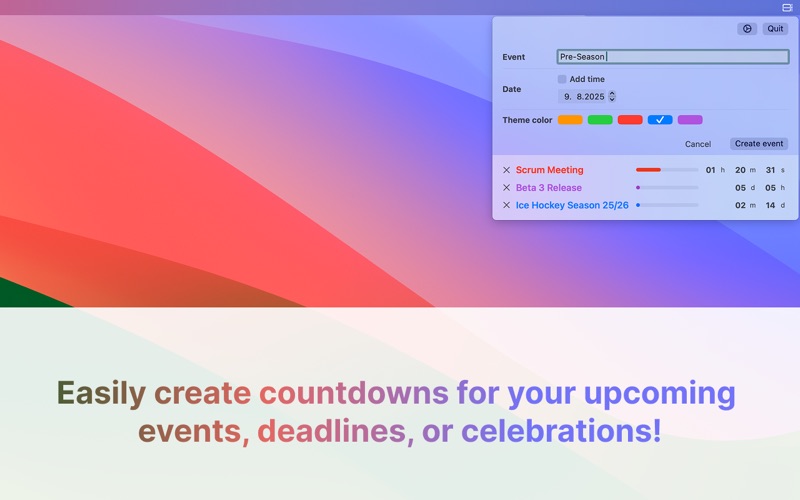 App screenshot