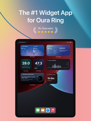 Ring Widget iPad screenshot