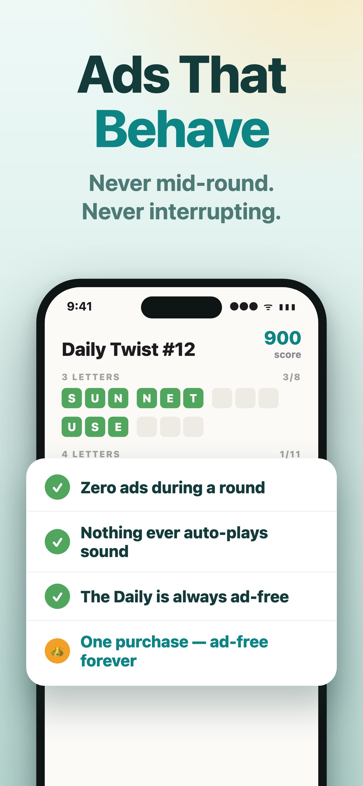 Screenshot 4 of Letter Twist: Word Puzzle Game
