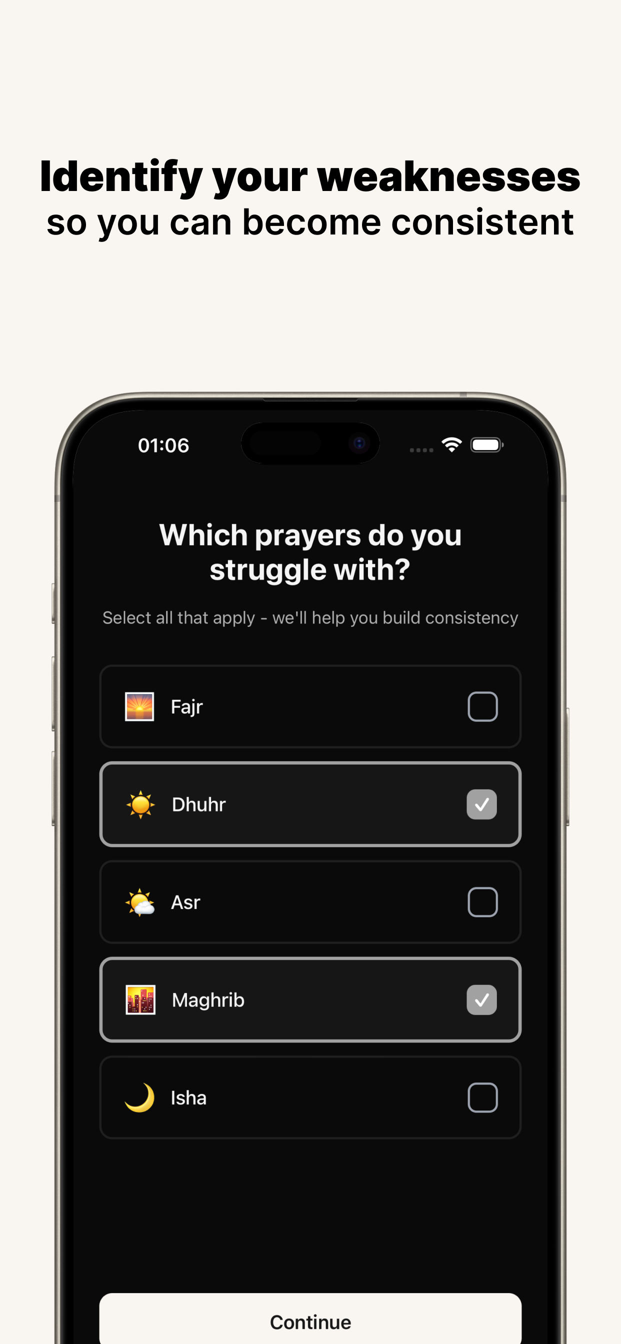 Taiba: Prayer Tracker screenshot 4