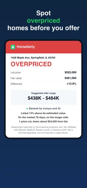 Homefairly - Home Price Check screenshot 4
