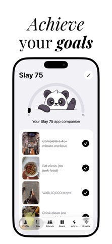 Slay 75 iPhone screenshot