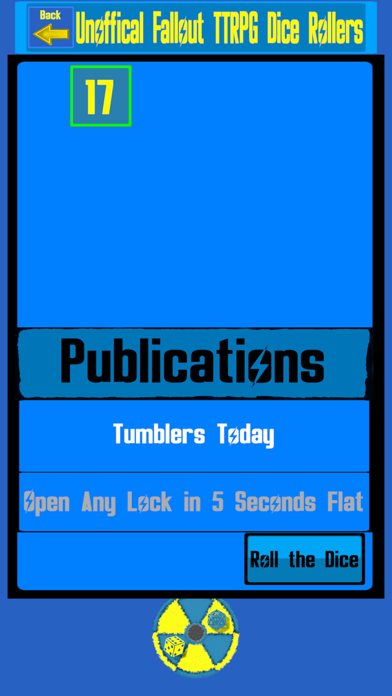 Unofficial FOTTRPG Dice Roller screenshot 6