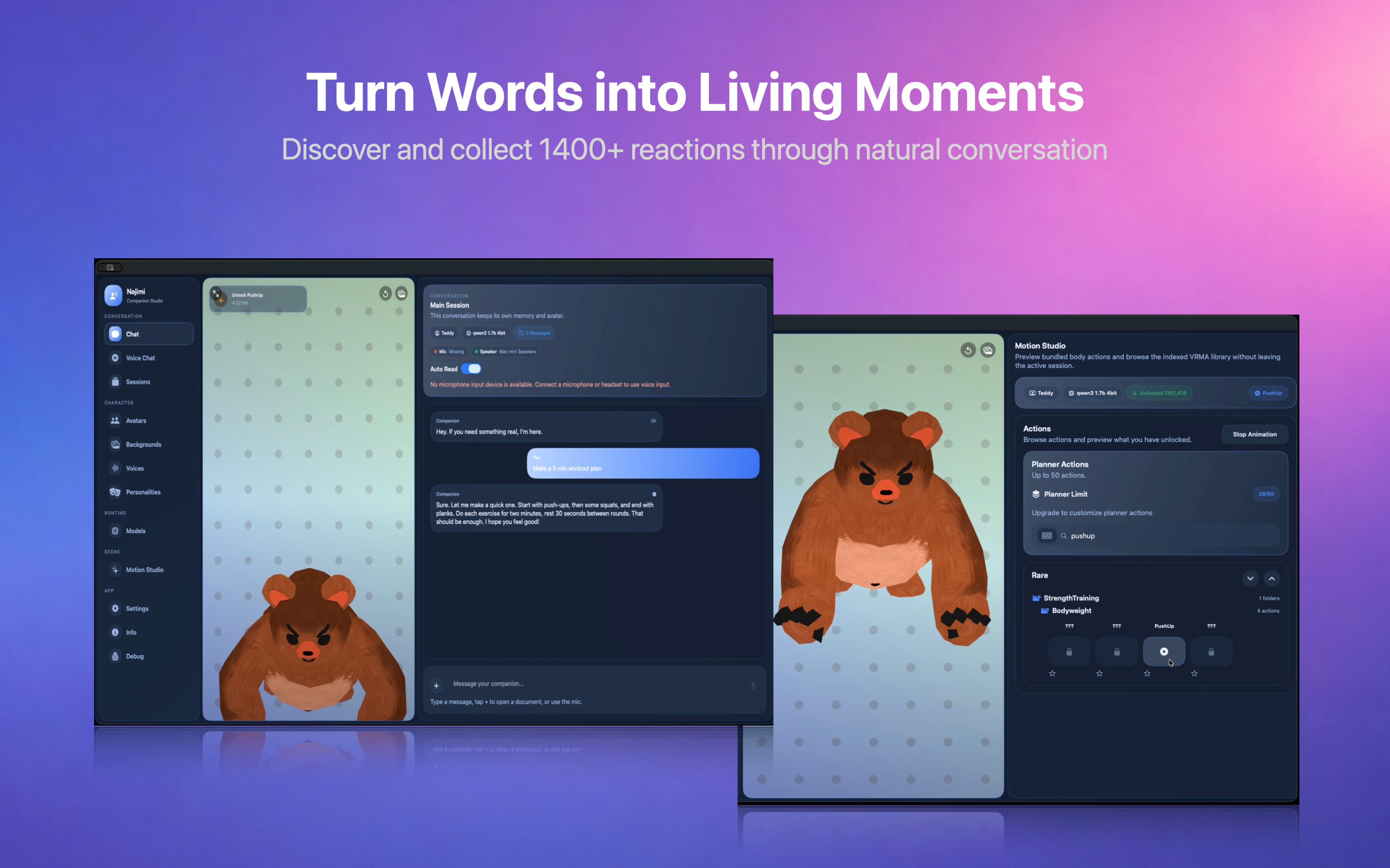 Najimi: Private AI Companion