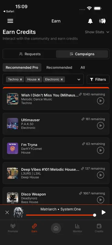 RepostExchange - Promote Music screenshot 3 of 7