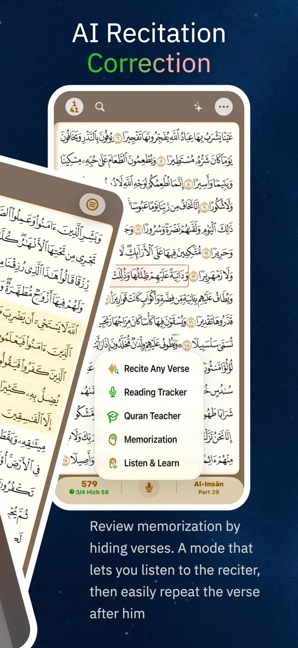 Screenshot #2 pour AlKetab – Modern Quran App