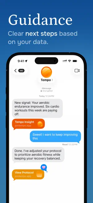 Tempo: AI Health Assistant screenshot 2