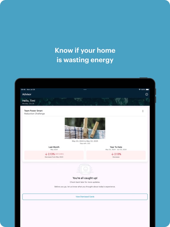HydroHome - by BC Hydro iPad screenshot 1 - Utilities app