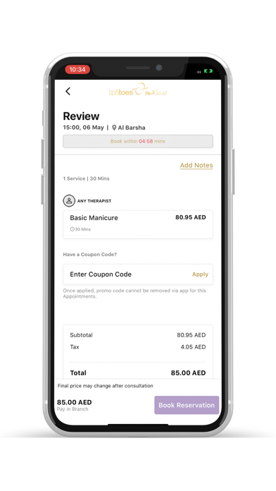 Tips and Toes Screenshot