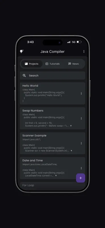 Java Compiler(Pro) screenshot 1 of 8