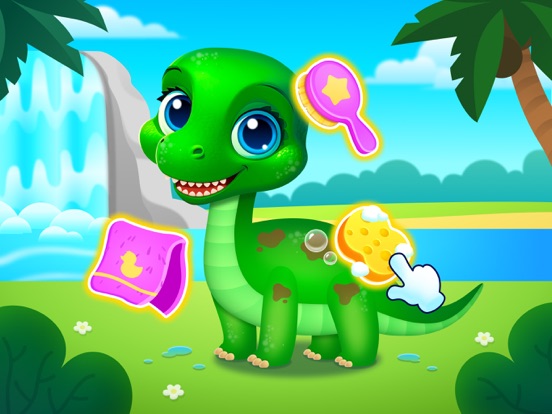 Dinosaur games for kids & baby iPad screenshot 3 - Education app