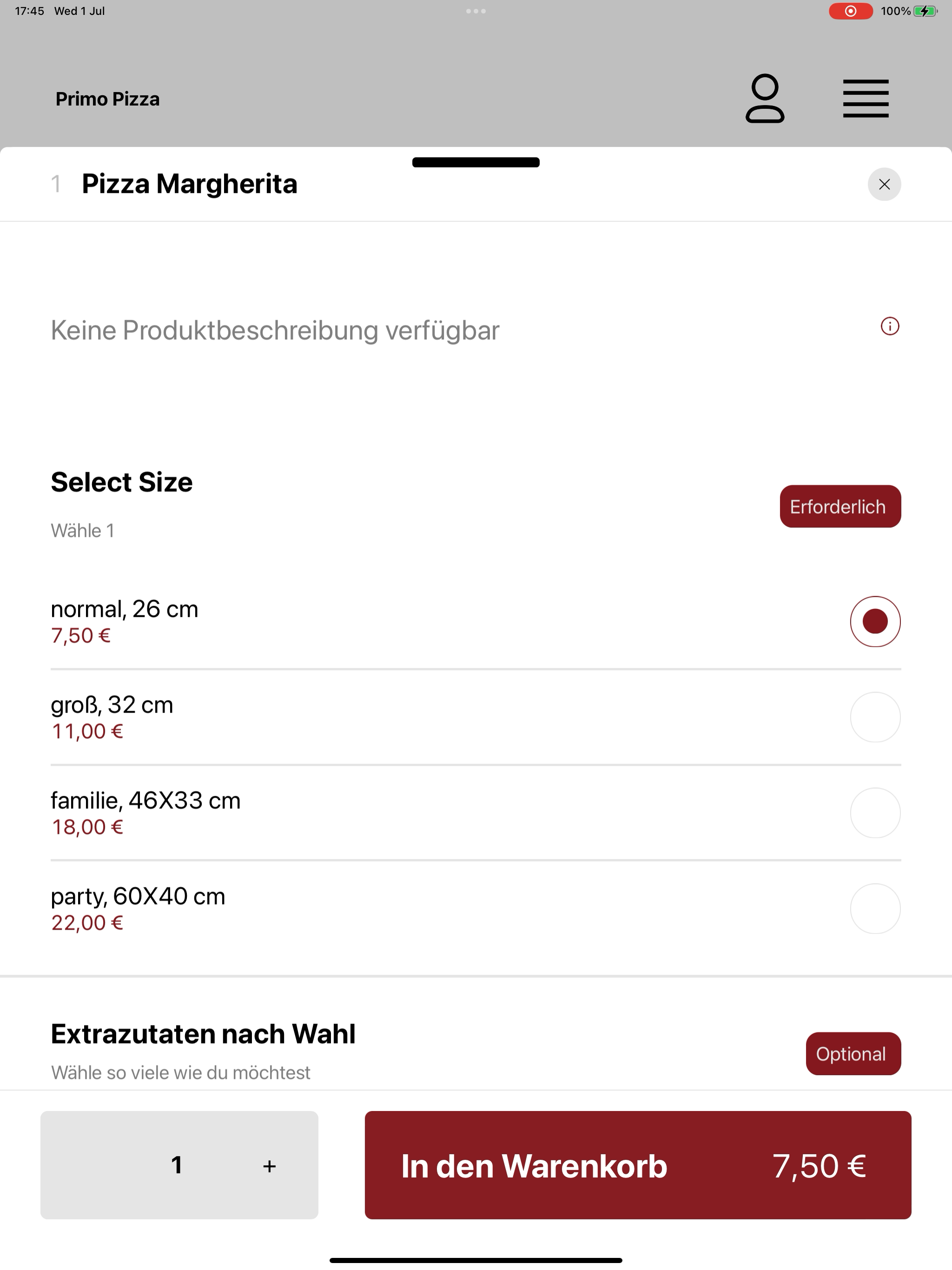 Primo Pizza screenshot 16