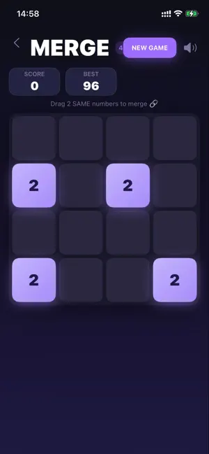 2048 Drag screenshot 2