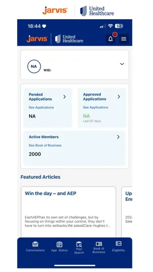 Jarvis (UnitedHealthcare) iPhone Screenshot 3