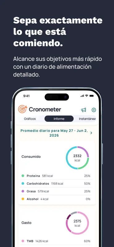 Contar Calorias: Cronometer screenshot 6 of 9