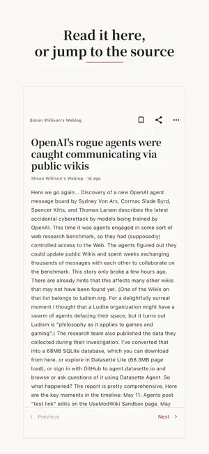 Readfold: RSS Reader & News screenshot 2