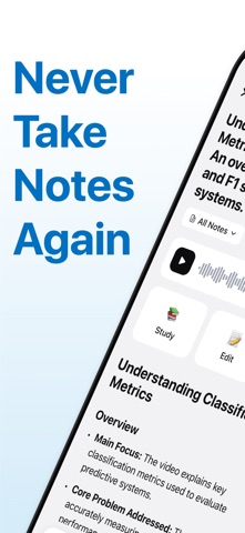 Notario - AI Note Taker Screenshot 1 of 7