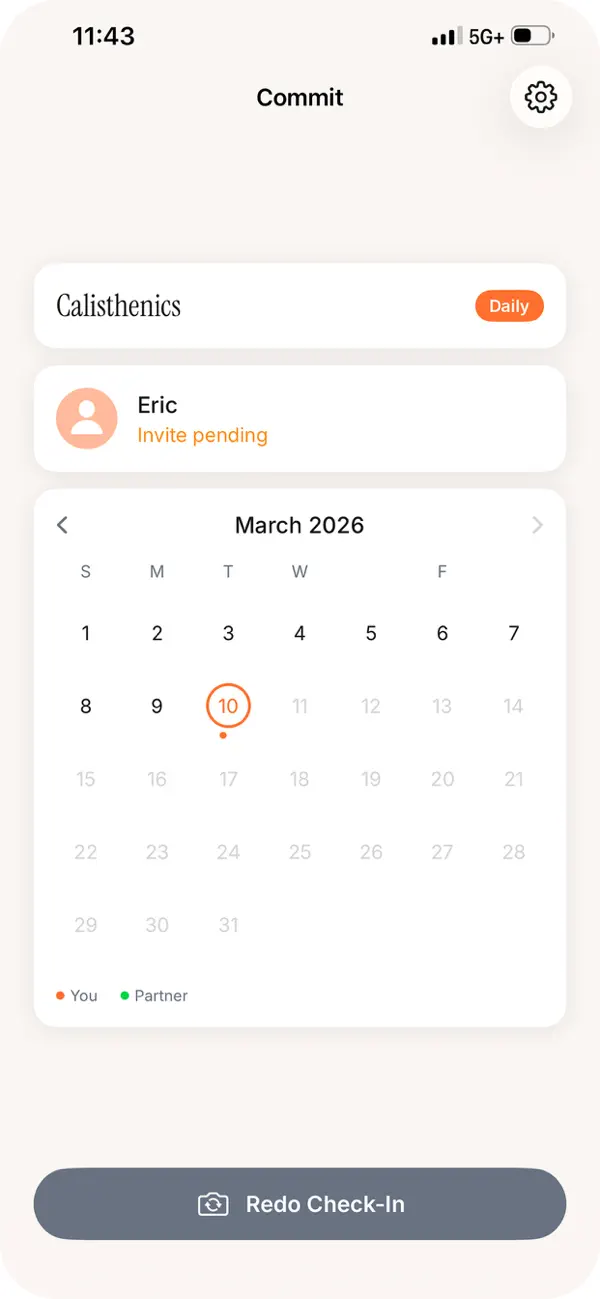 #2. Commit: Accountability Partner (iOS) Av: WeFit Labs, Inc.