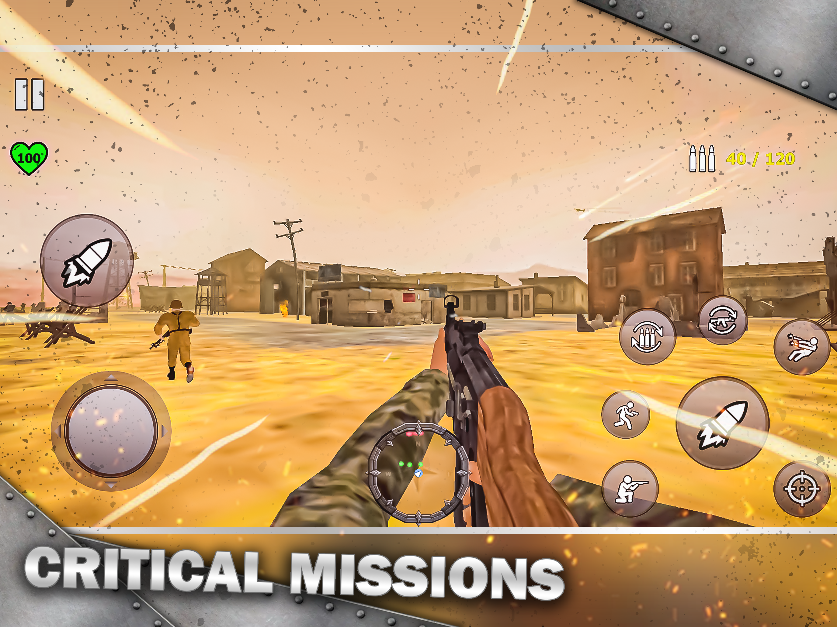 WW2 Shooting Game:War Combat screenshot 13