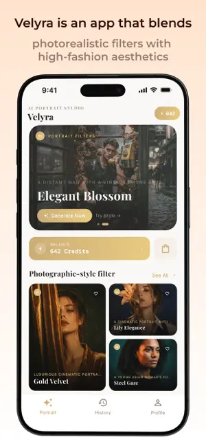 Velyra — Every Photo iPhone screenshot 1