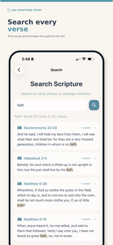 KJV Scripture Study Screenshot 4 of 6