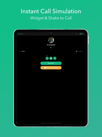 Callmi AI: Chat, Talk, Text iPad screenshot